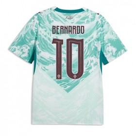 Portugal Bernardo Silva #10 Borta Kläder VM 2026 Kortärmad